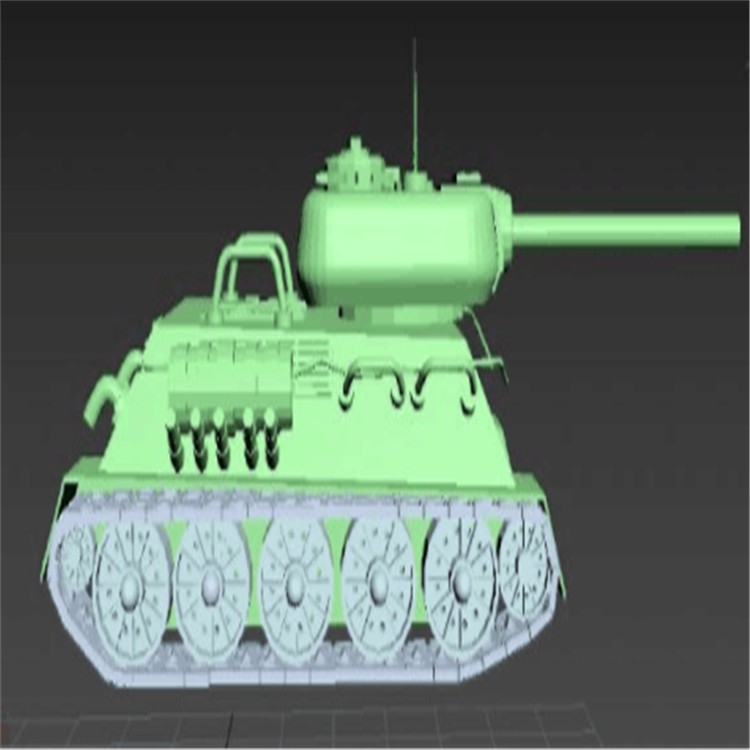 柘荣充气军用坦克模型